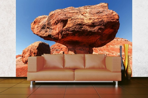 Vlies Fototapete - Sandsteinformationen 375 x 250 cm